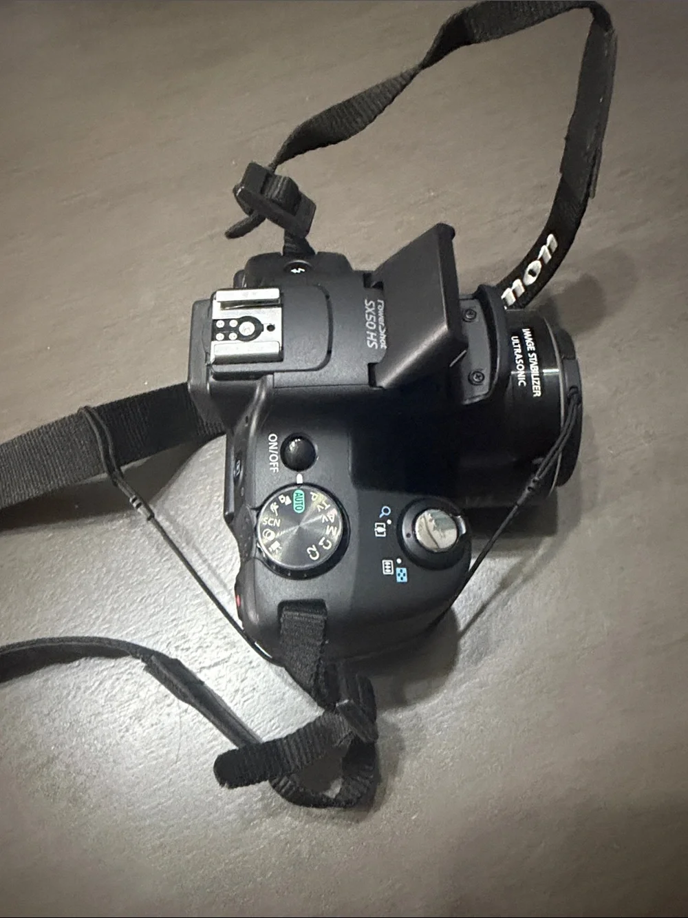 Canon SX50 HS Black Compact Superzoom Camera with Built-In Flash with Bag